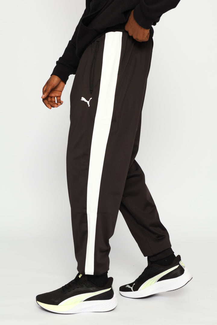 Essential T7 Poly Pants - Black