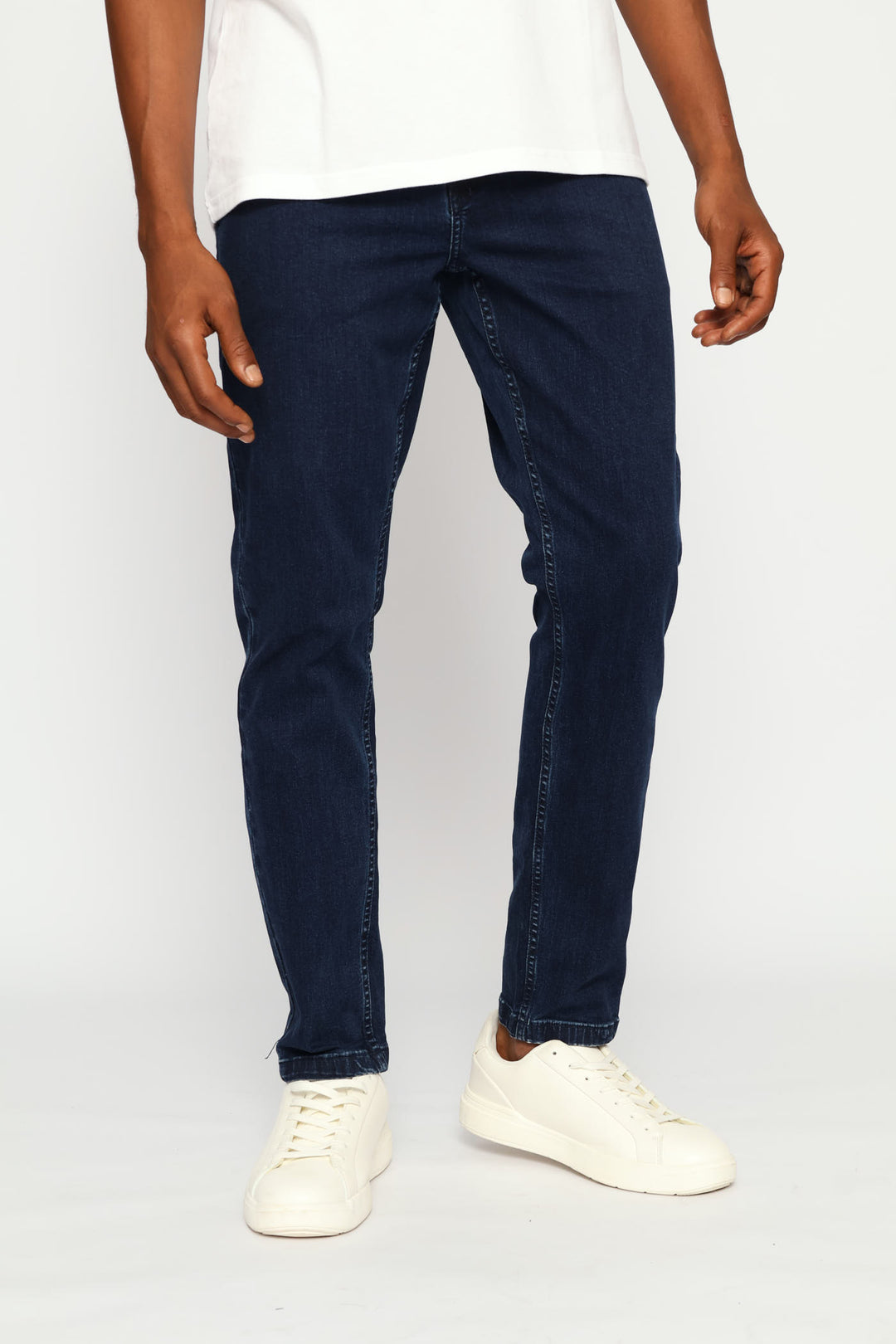 Peter Slim Leg Denim - Blue/Black