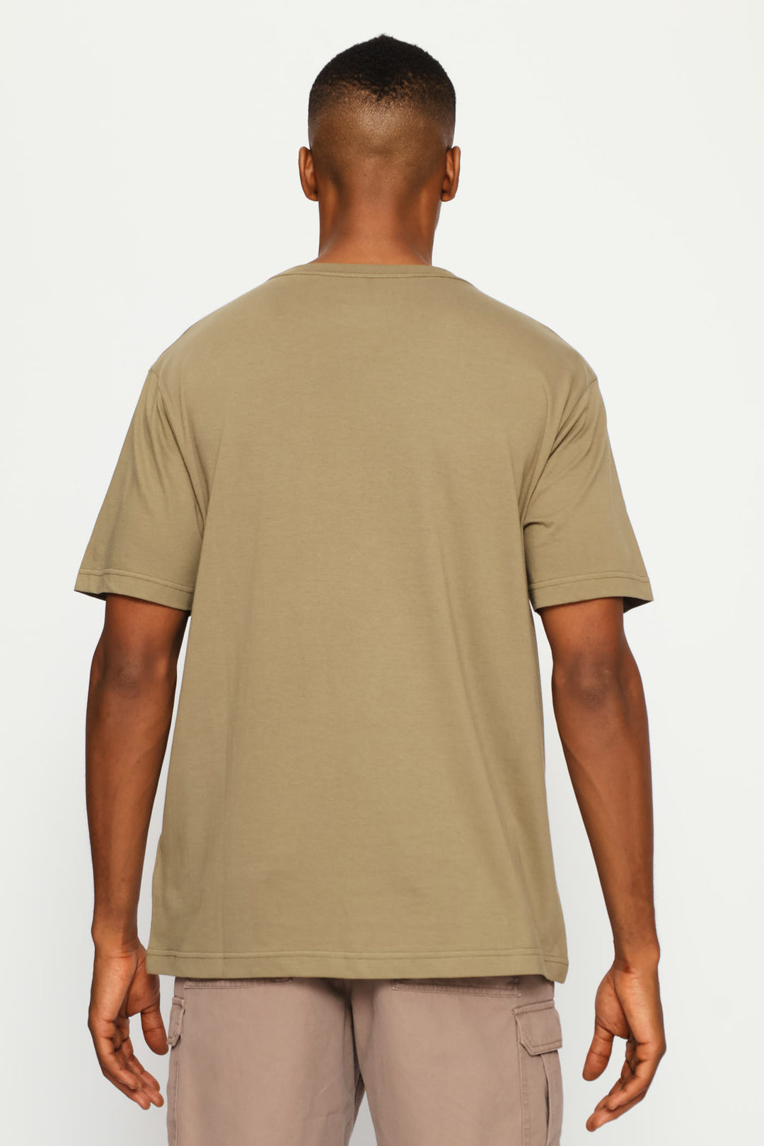 Fashion Graphic Star Tee - Olive