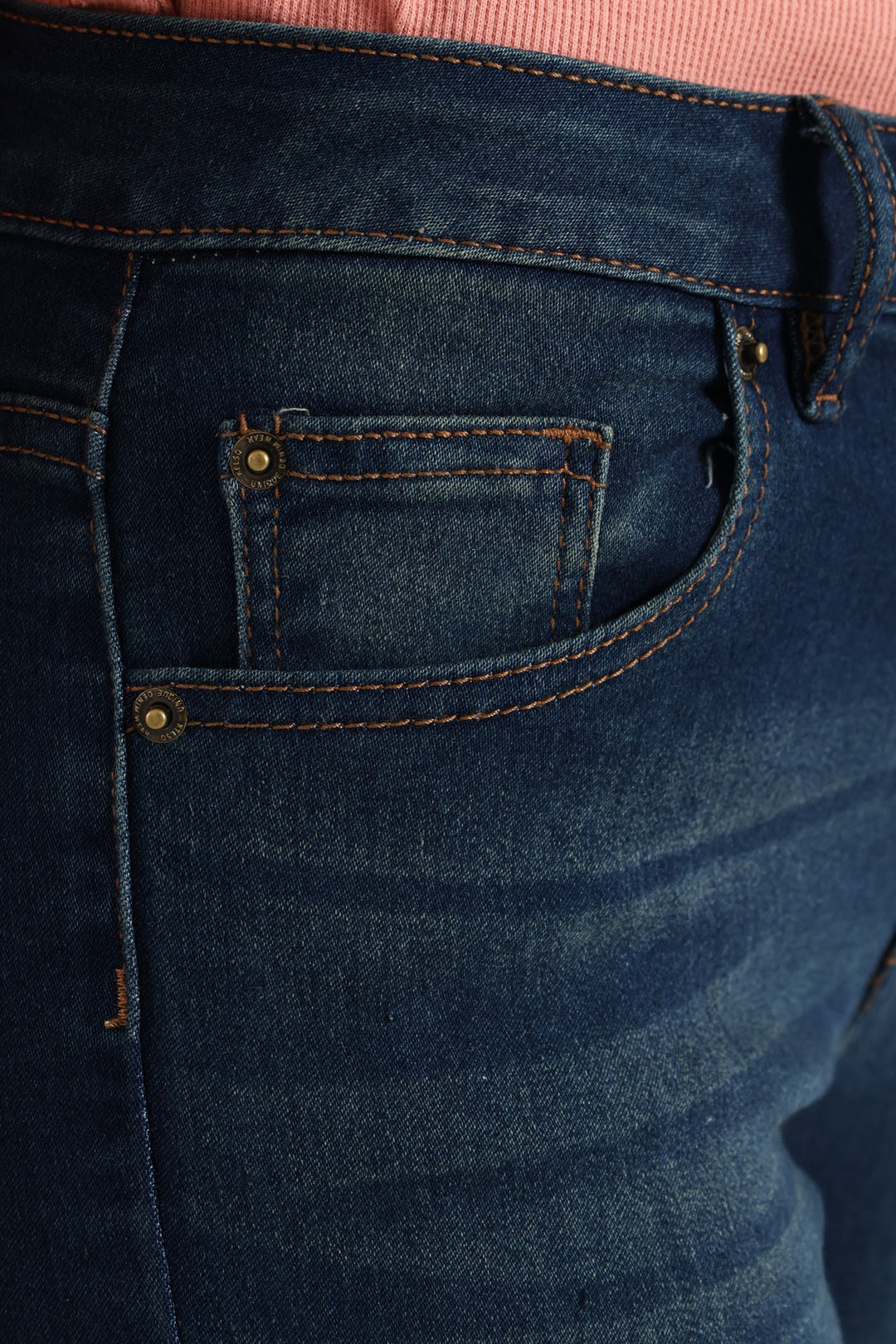 Ankle Grazer Skinny Jean - Tea Stain