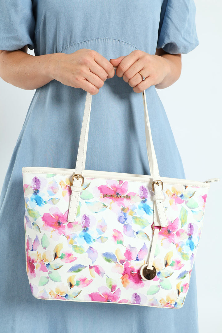 Emma Floral Tote Bag - Multi