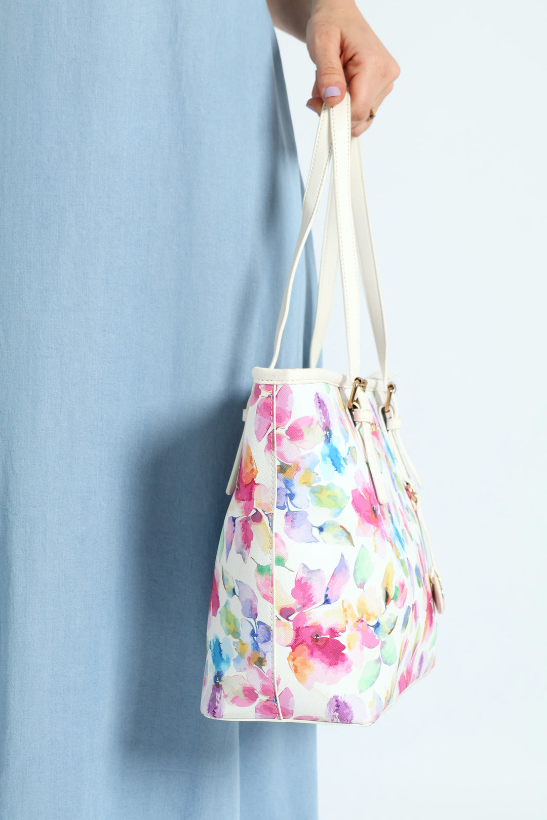 Emma Floral Tote Bag - Multi