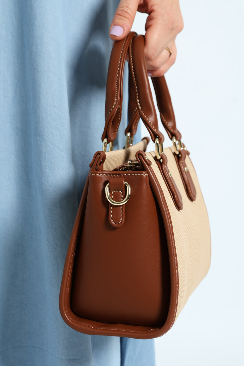 Sahara Small Shopper Bag - Tan