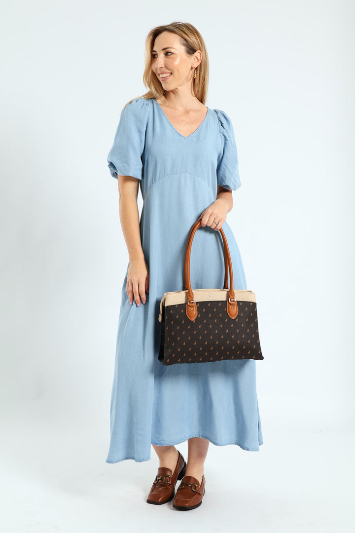 Chalbi Tote Bag - Brown