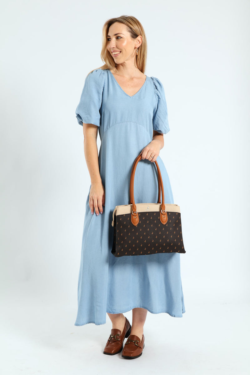 Chalbi Tote Bag - Brown