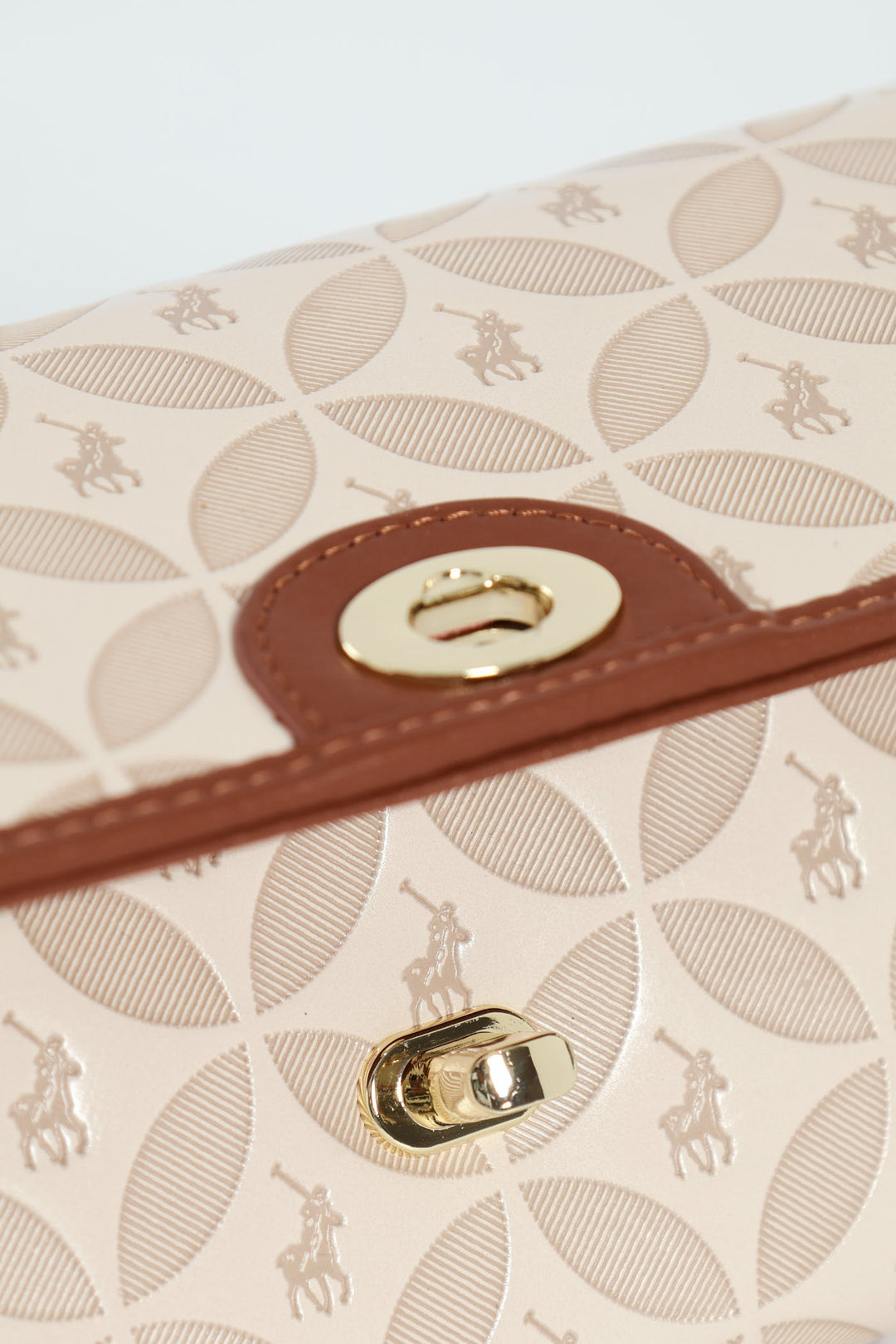 Sinclair Clutch Purse - Beige