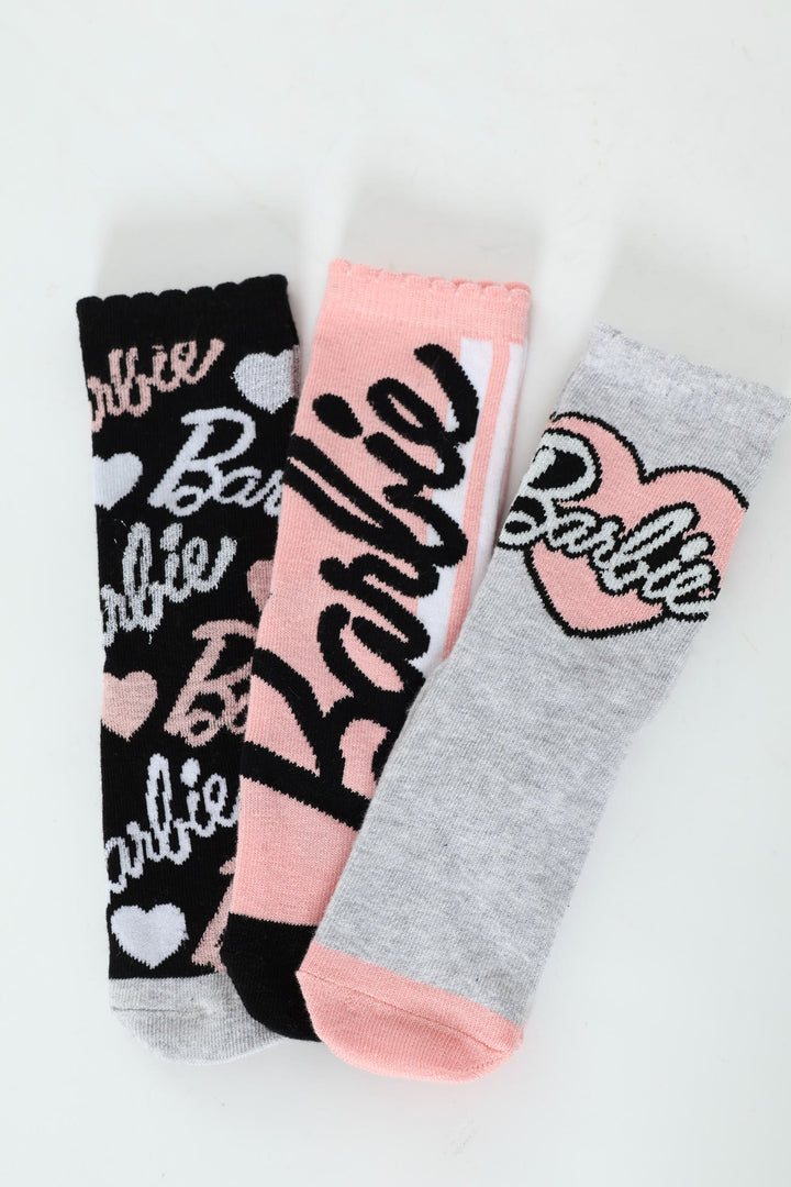Pre-Girls Barbie Socks