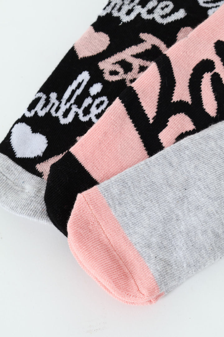 Pre-Girls Barbie Socks