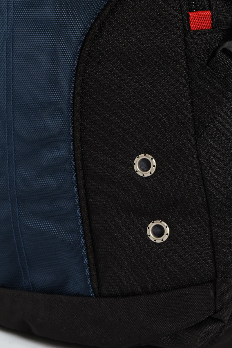 Press Stud Backpack - Black