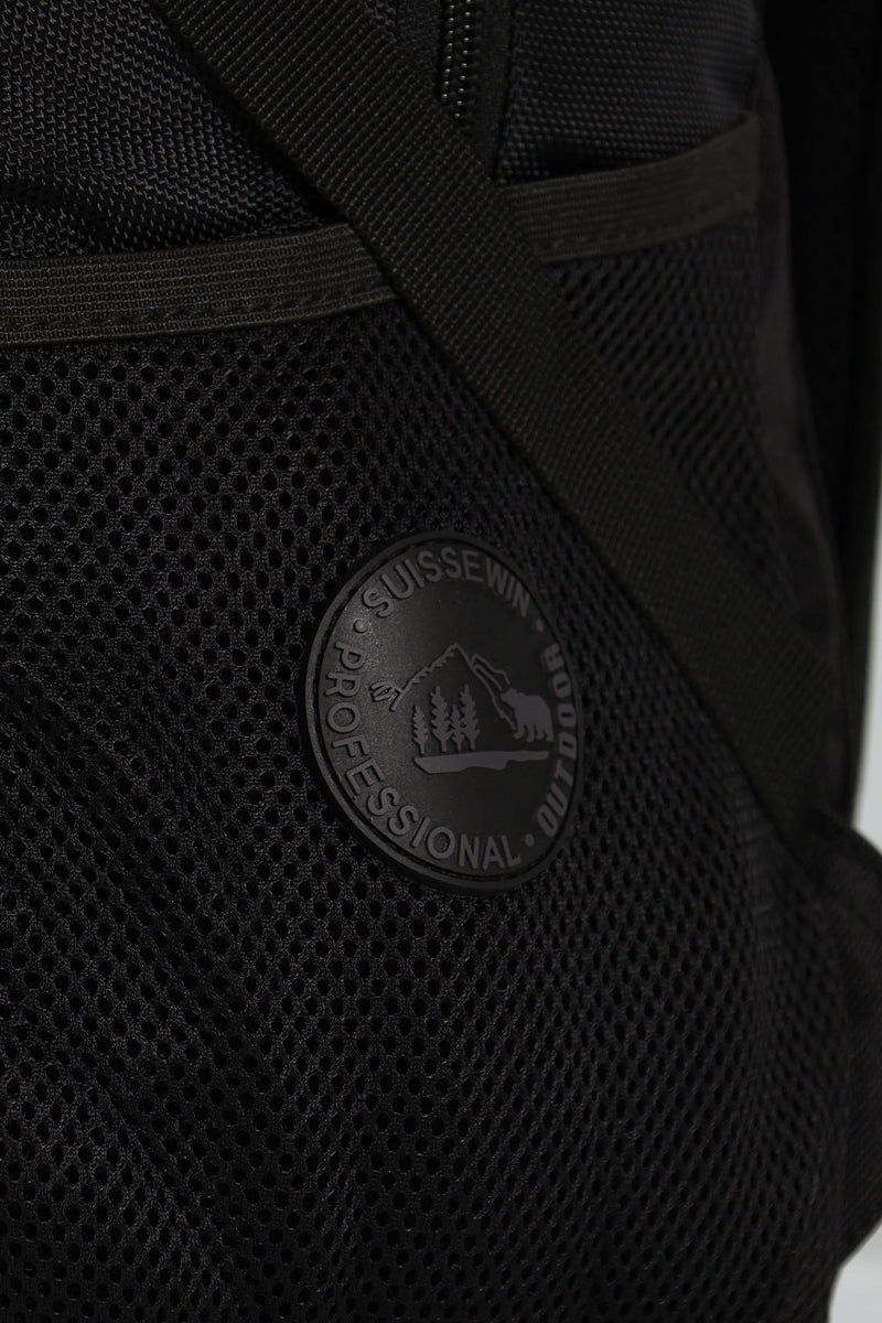 Zipped Backpack - Black