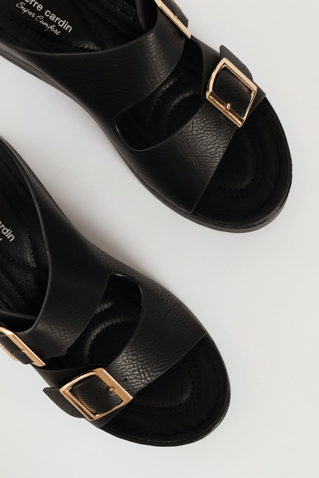 Platform Open Toe Sandal - Black