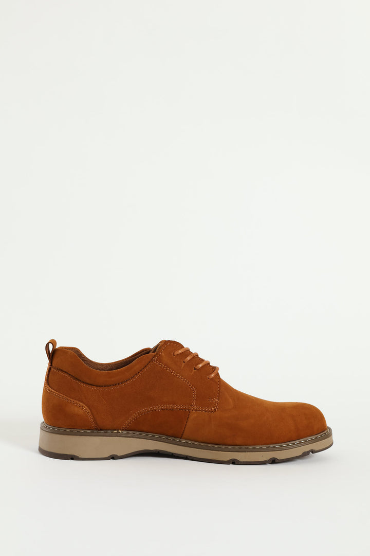 Ronnie Smart Casual Derby Shoe - Tan
