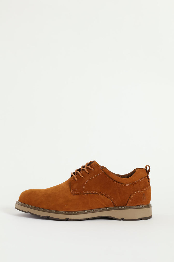 Ronnie Smart Casual Derby Shoe - Tan