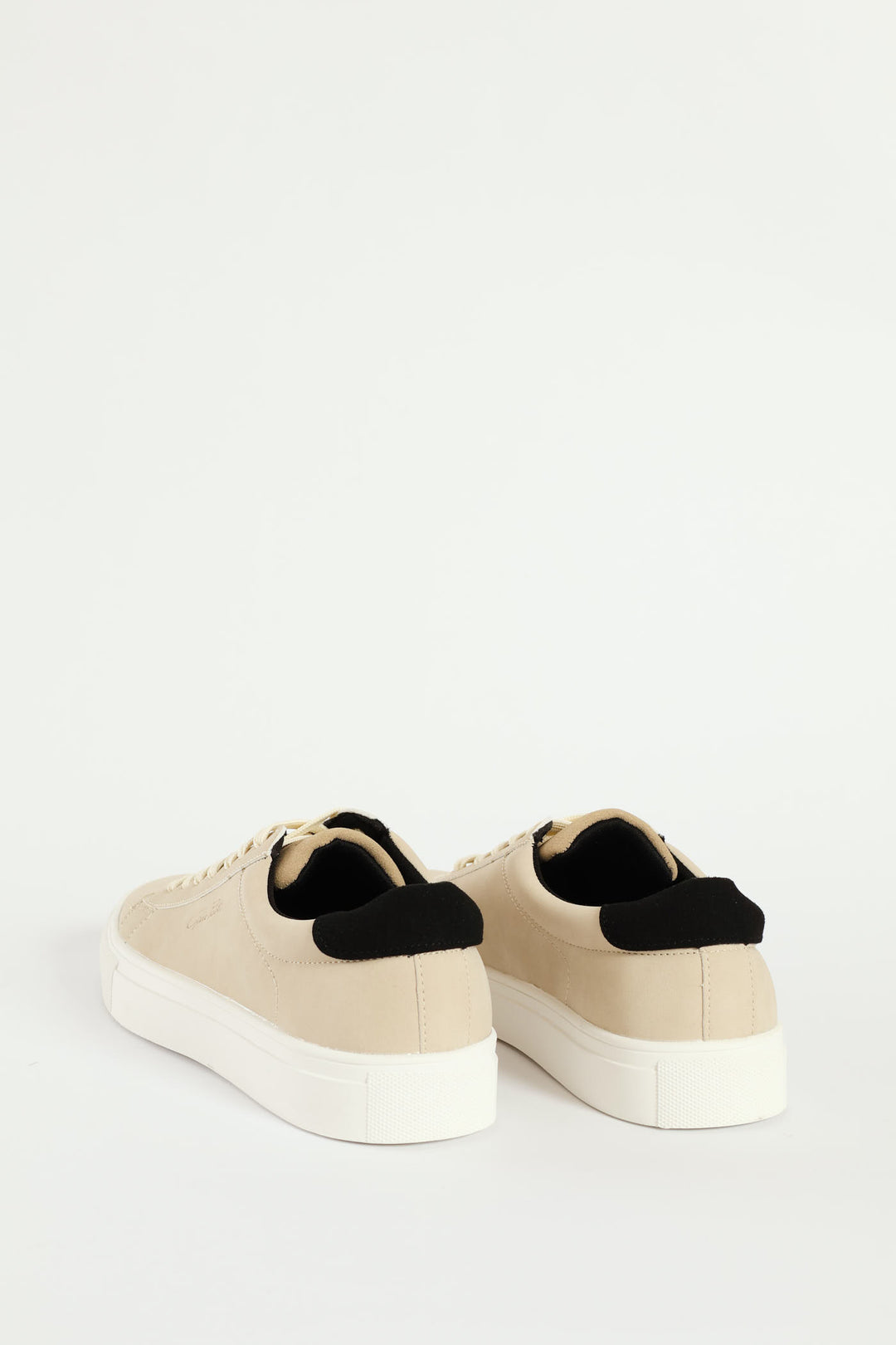 Atlas Plain Lace Up Sneaker - Stone