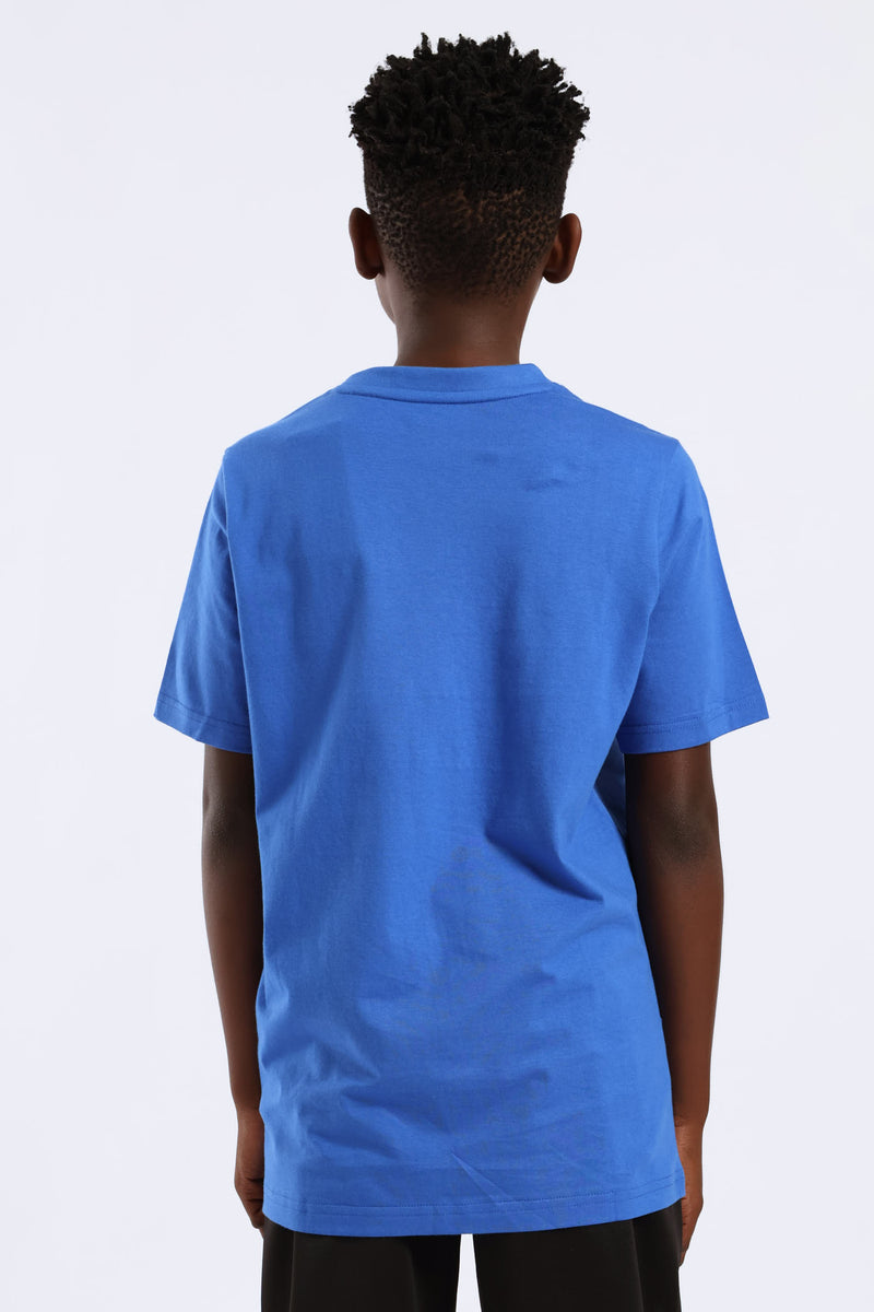 Boys Varsity Print Tee - Blue