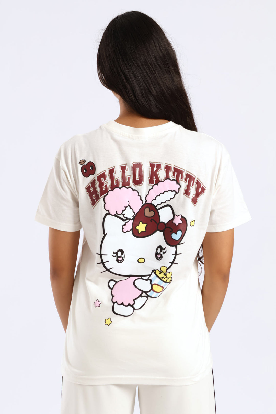 Girls Oversized Tee - Milk