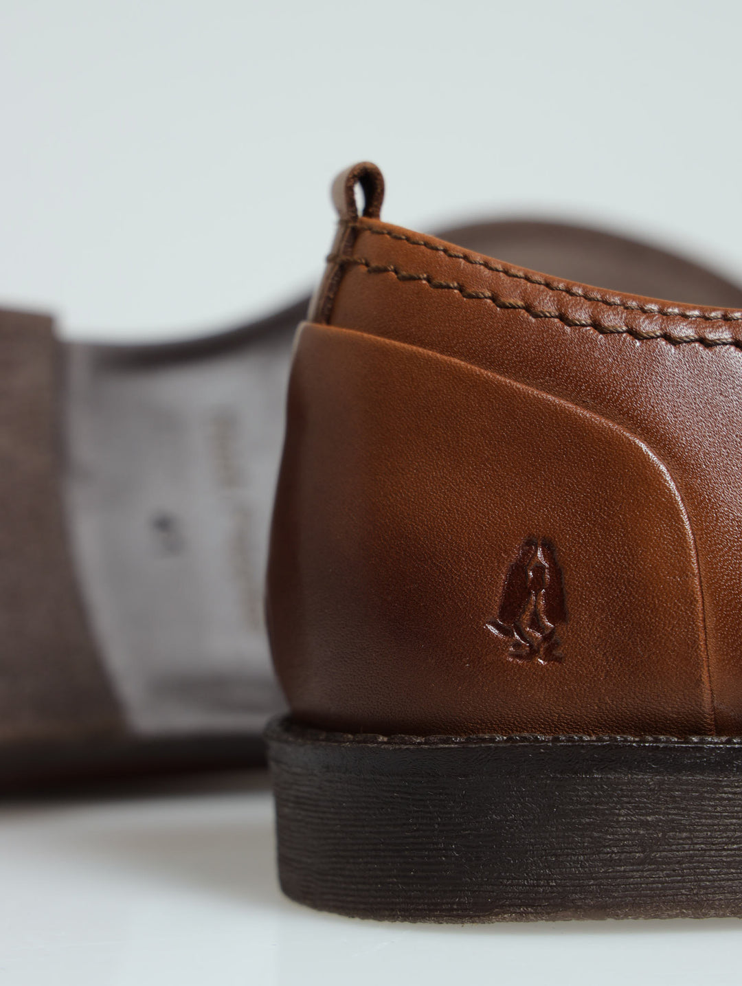 Galileo Gum Sole Derby Lace Up Shoe - Tan