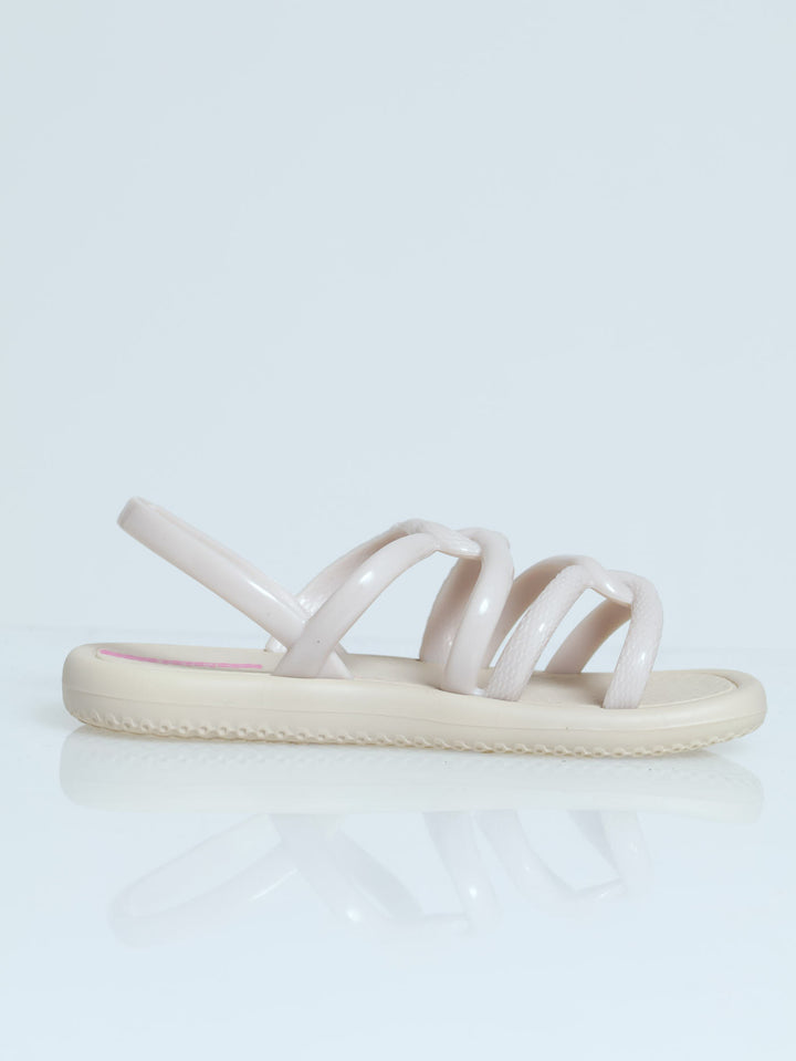 Pre-Girls Multi Strap Sandal - White