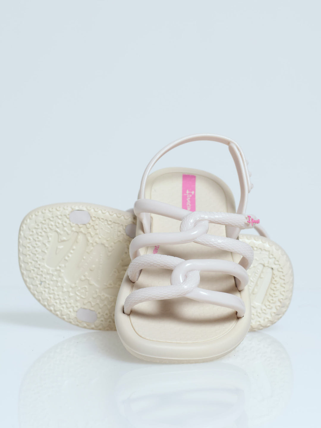 Pre-Girls Multi Strap Sandal - White