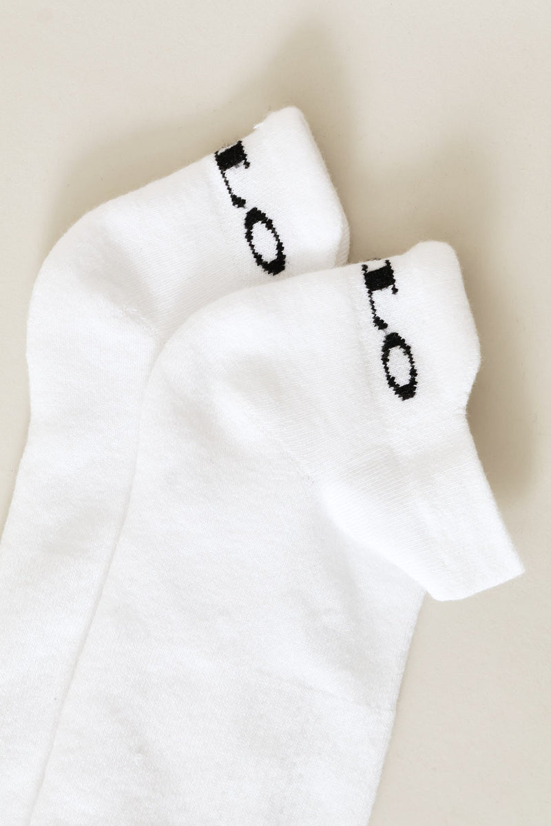 Single Golf Socks - White