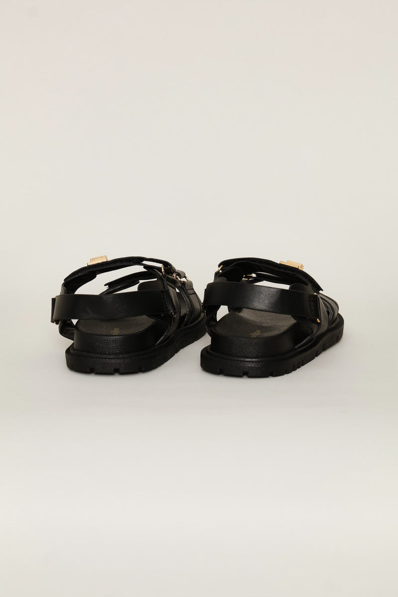 Girls Chunky Sandal - Black