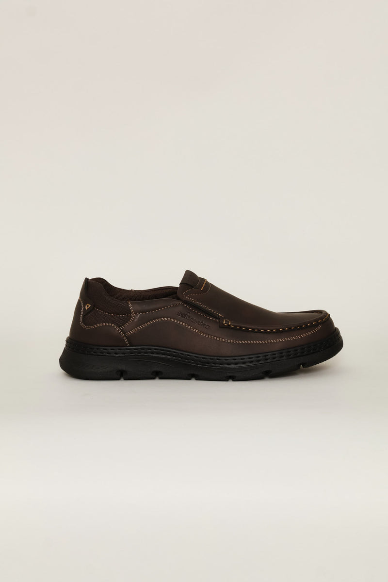 Sycamore Casual Slip On - Chocolate