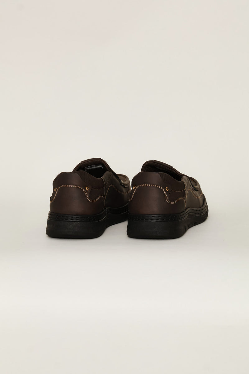 Sycamore Casual Slip On - Chocolate