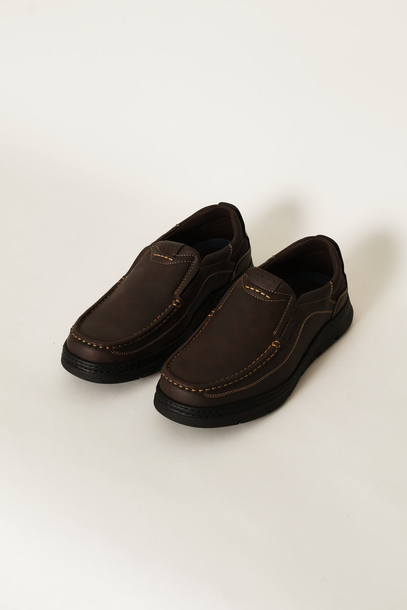Sycamore Casual Slip On - Chocolate