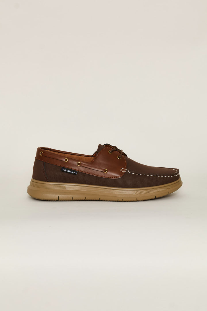 Jefferson Boat Shoe - Coffee