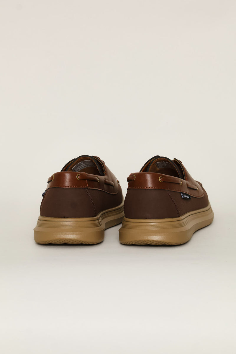 Jefferson Boat Shoe - Coffee