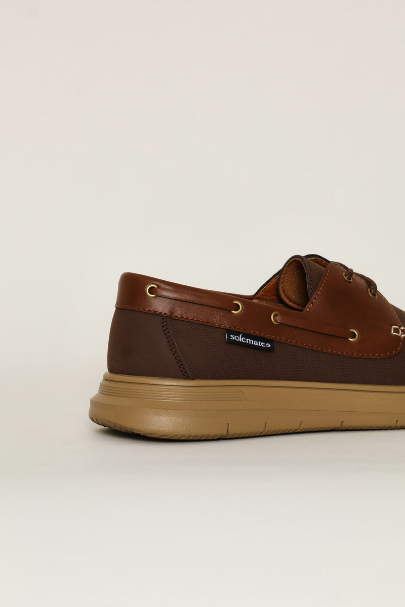Jefferson Boat Shoe - Coffee