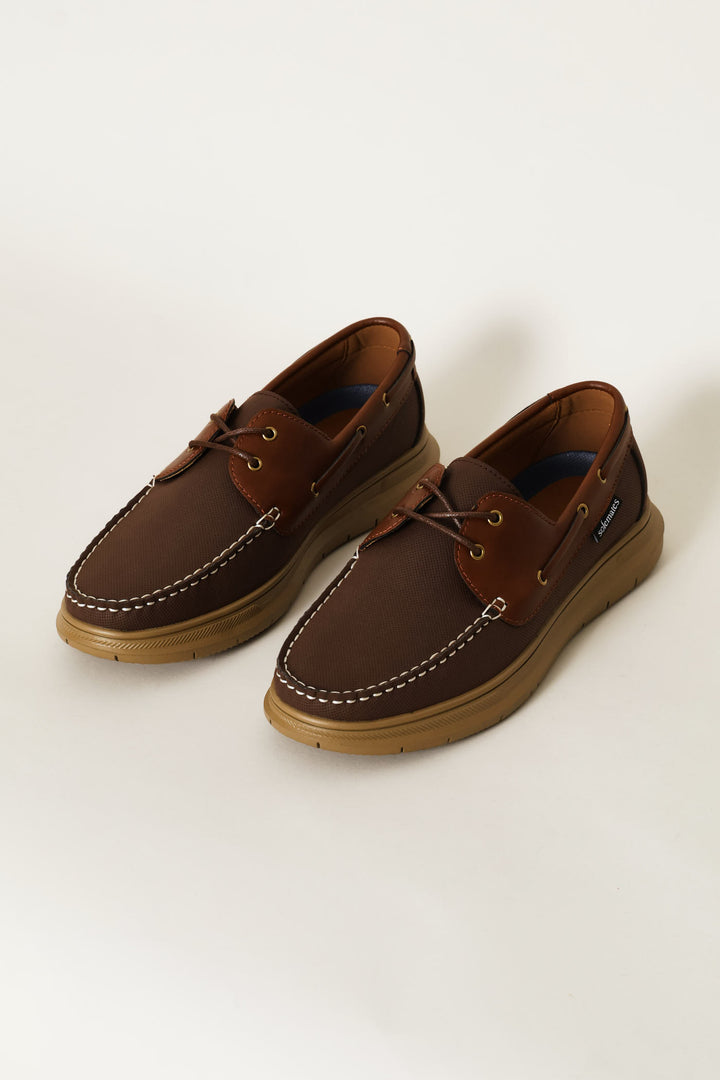 Jefferson Boat Shoe - Coffee