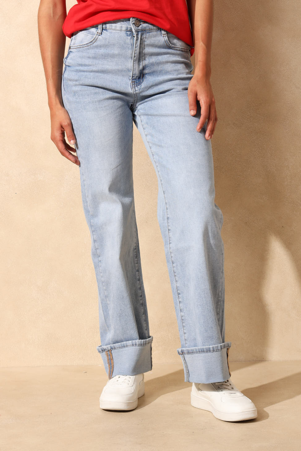 Wide Leg Denim - Indigo
