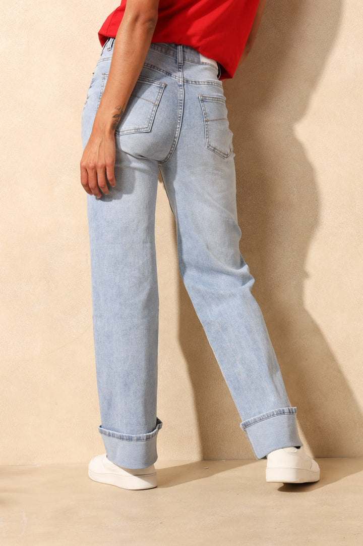 Wide Leg Denim - Indigo