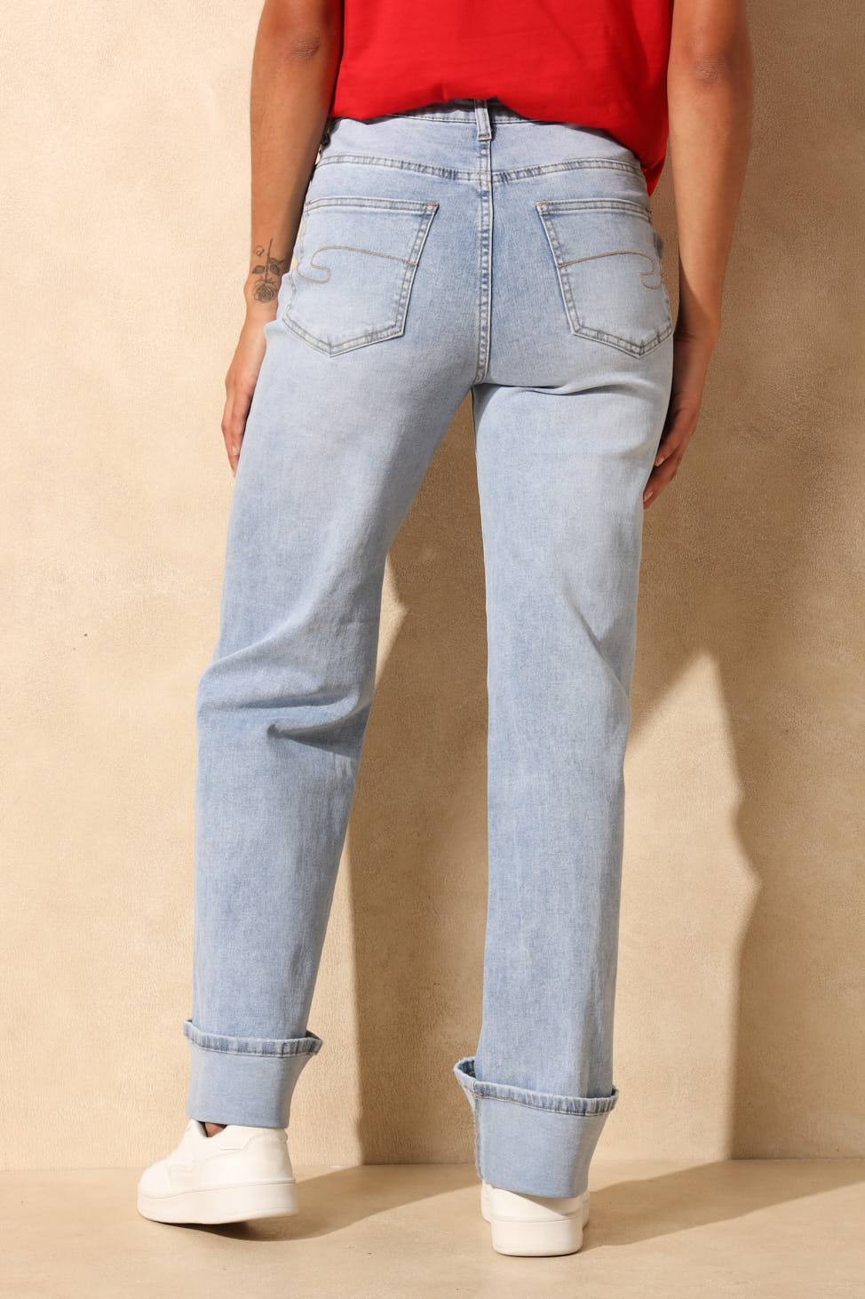 Wide Leg Denim - Indigo