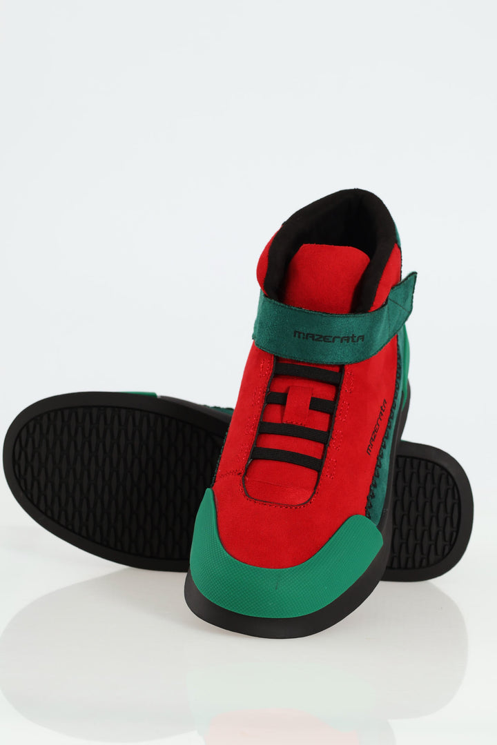 Hightop Sneaker - Red