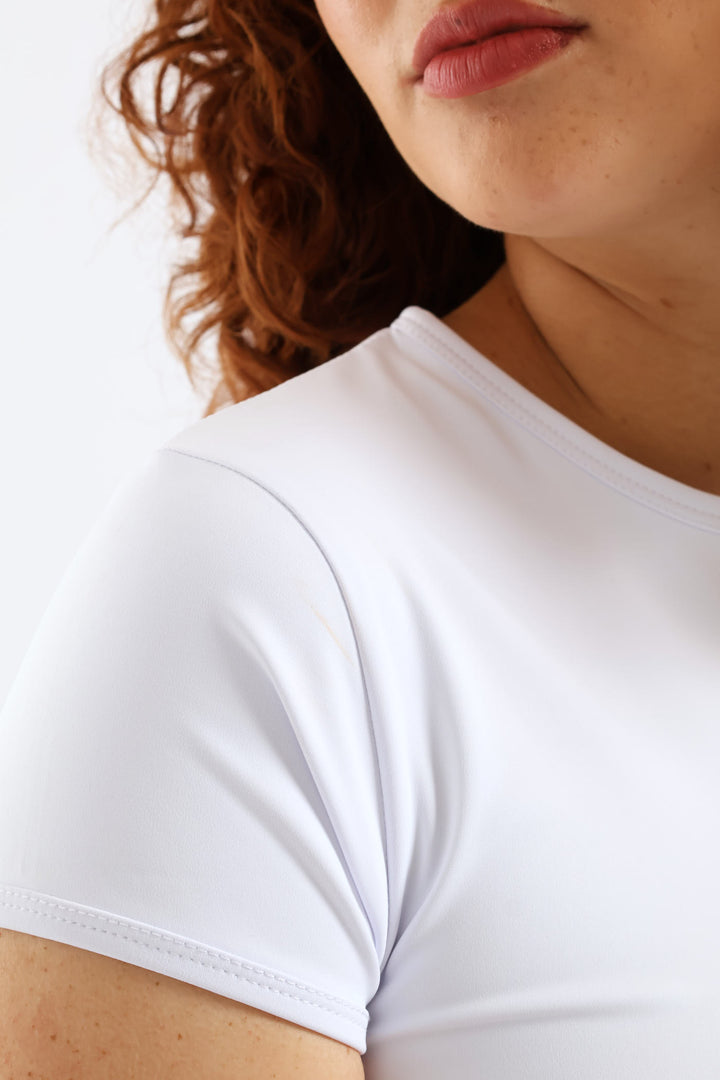 Skin Tight Tee - White