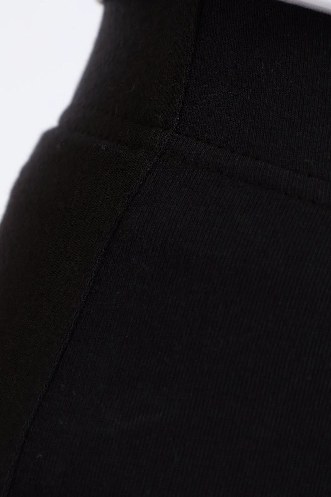 Mid Thigh Cycle Short - Black