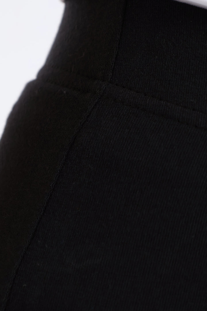 Mid Thigh Cycle Short - Black