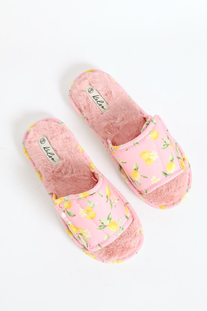 Fruity Open Toe Slipper - Multi