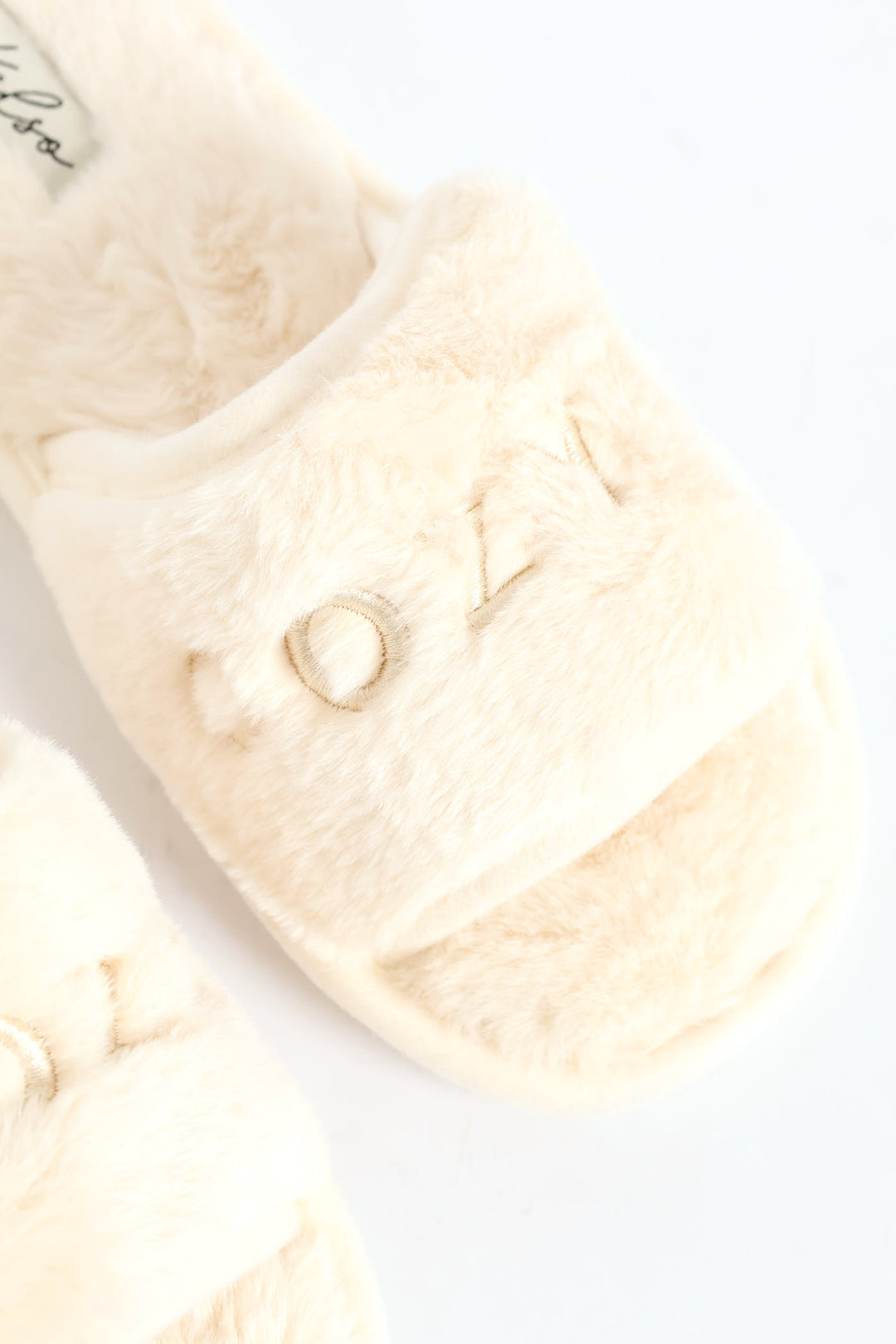 Cozy Single Band Slipper - Natural