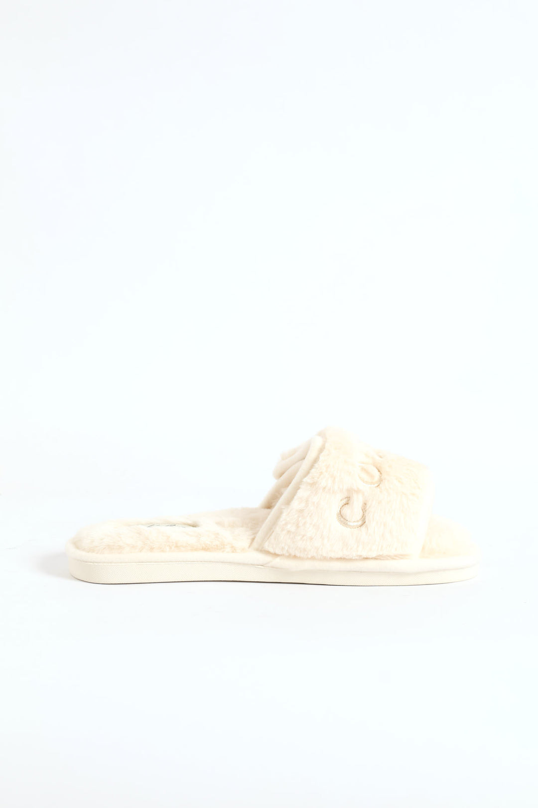 Cozy Single Band Slipper - Natural