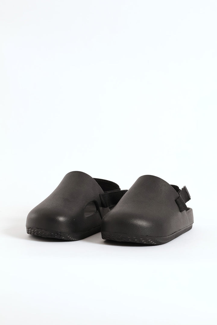 Boys Utlity Clog - Black