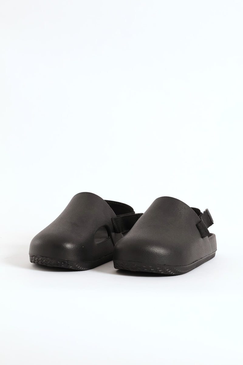 Boys Utlity Clog - Black
