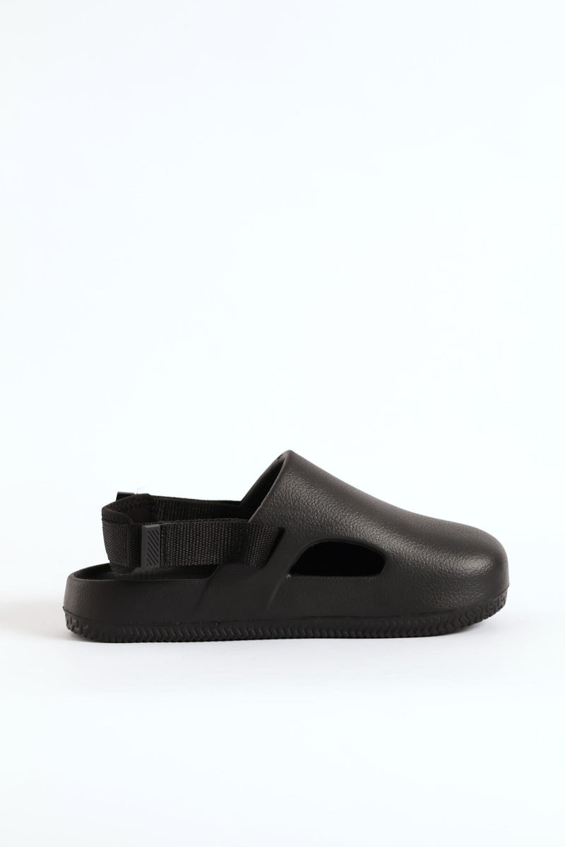 Boys Utlity Clog - Black