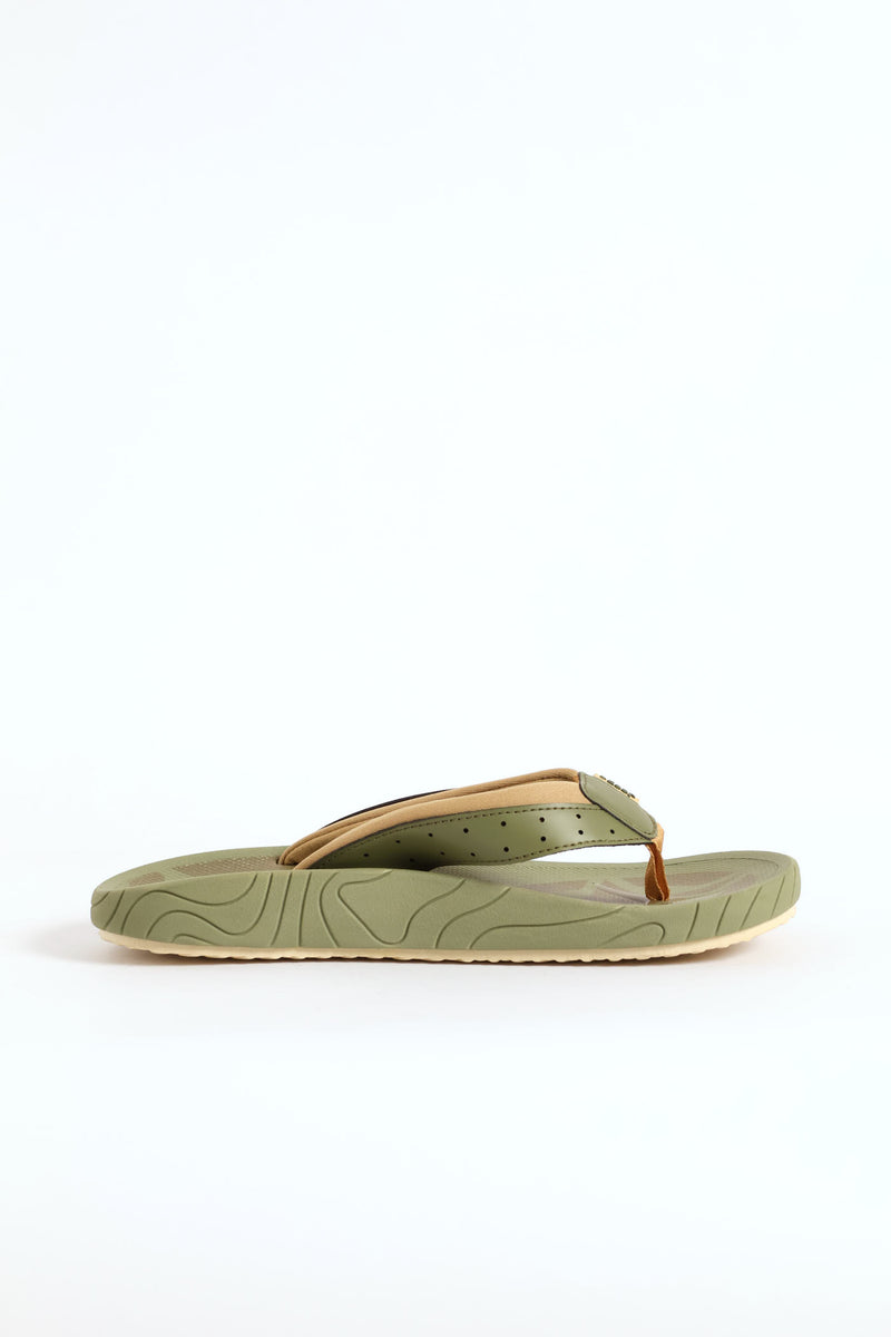 Cherokee Thong Sandal - Olive
