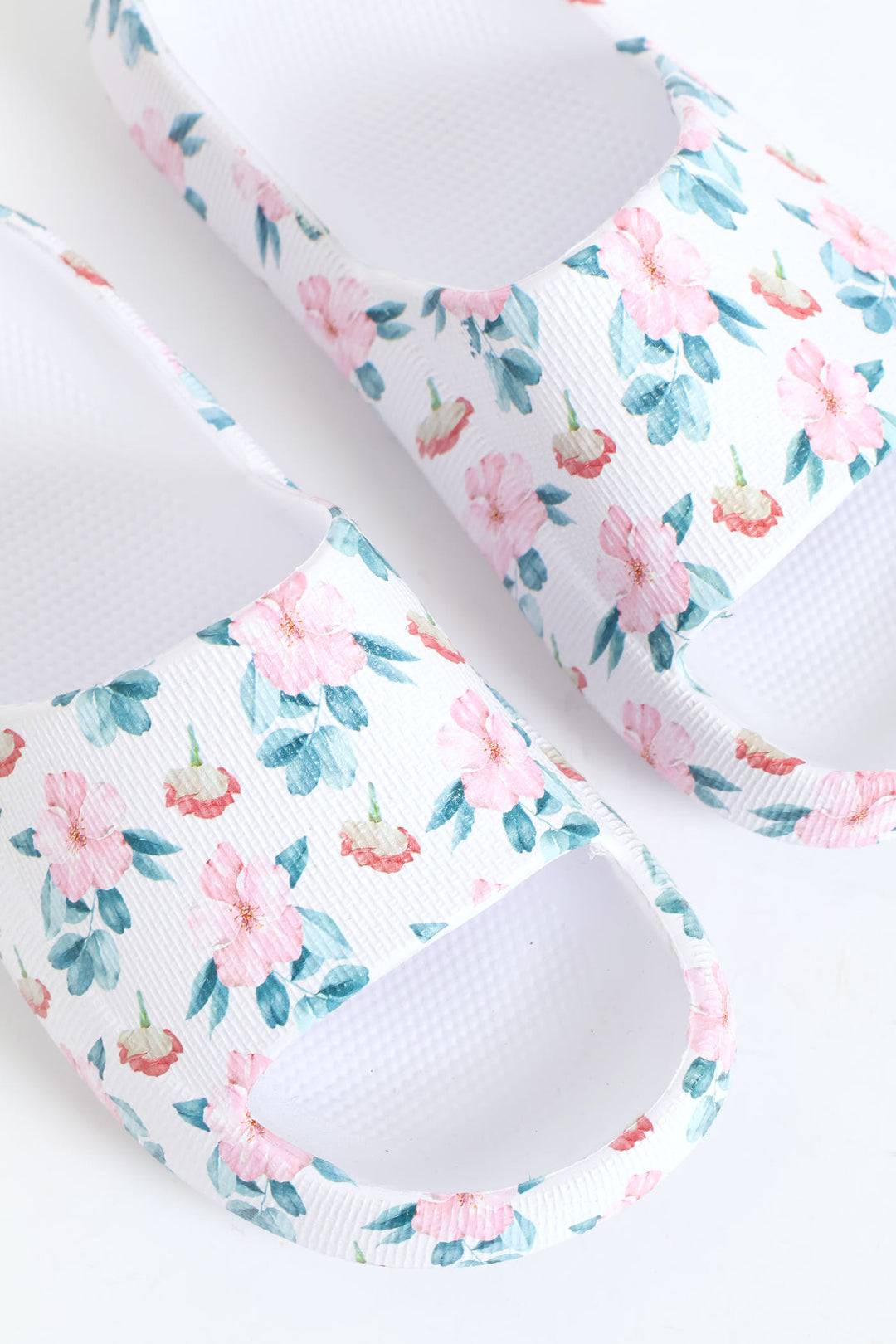 Printed Eva Mule Sandal - Blush