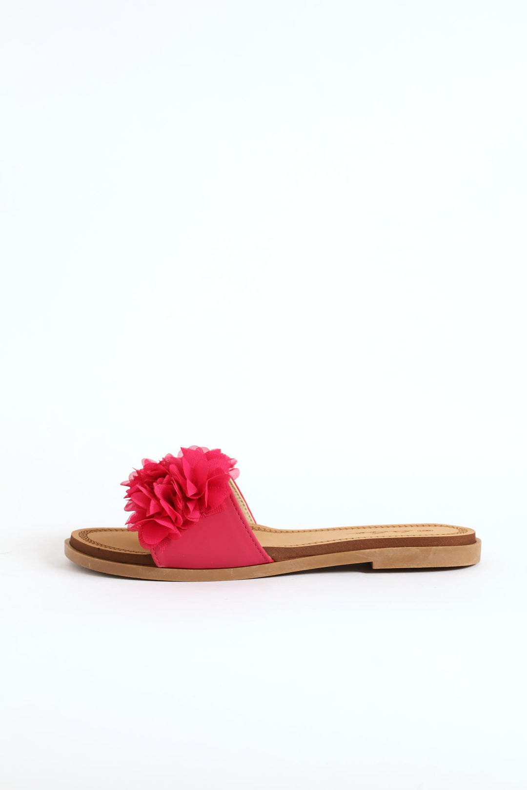 Floral Summer Sandal - Cerise