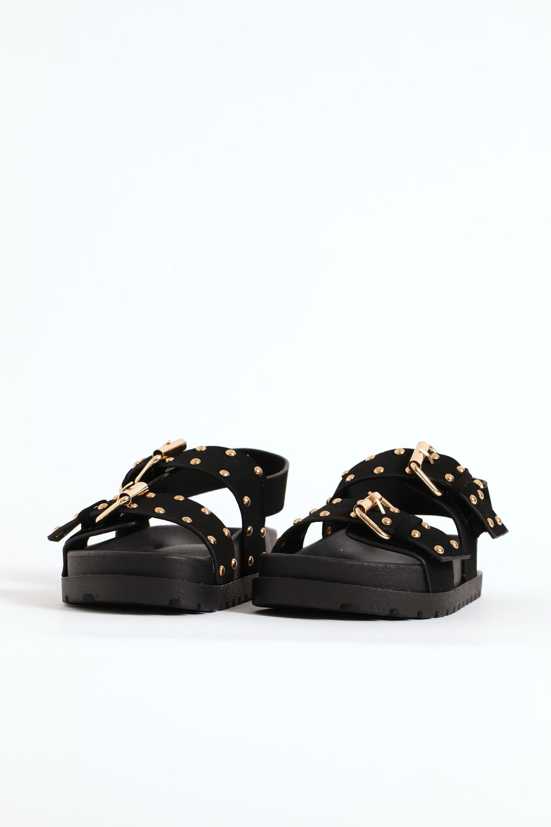 Pre-Girls Studded Chunky Sandal - Black