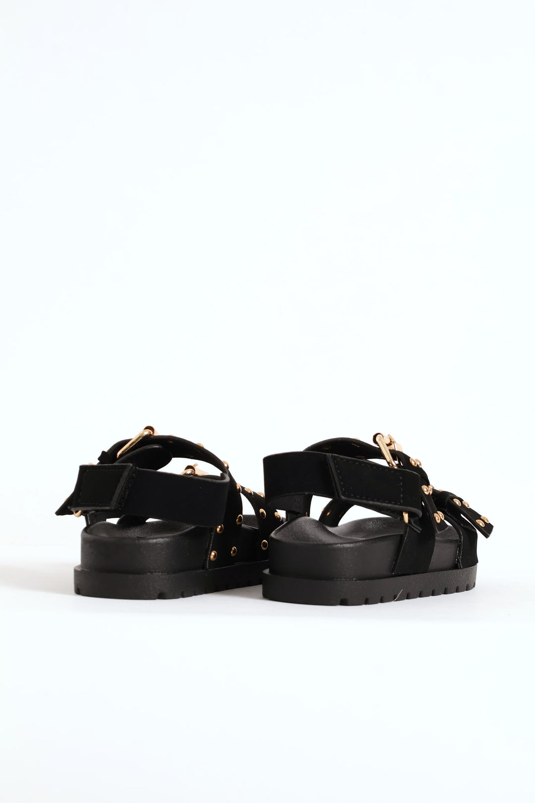 Pre-Girls Studded Chunky Sandal - Black